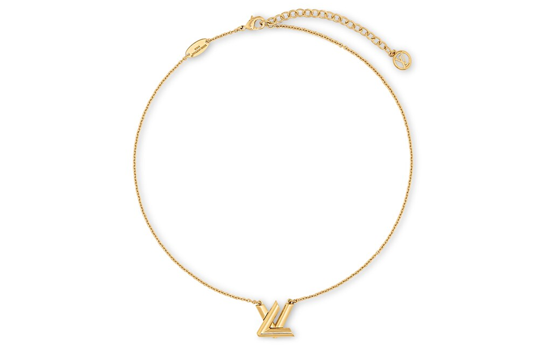 LOUIS VUITTON Metal Necklaces Unisex Gold