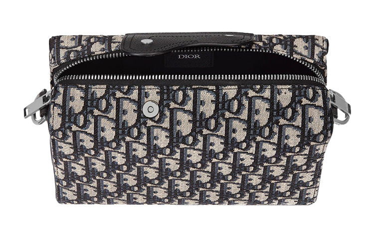 DIOR Lingot Cow Leather Messenger Bag, Shoulder Bag, Crossbody Bag Men's