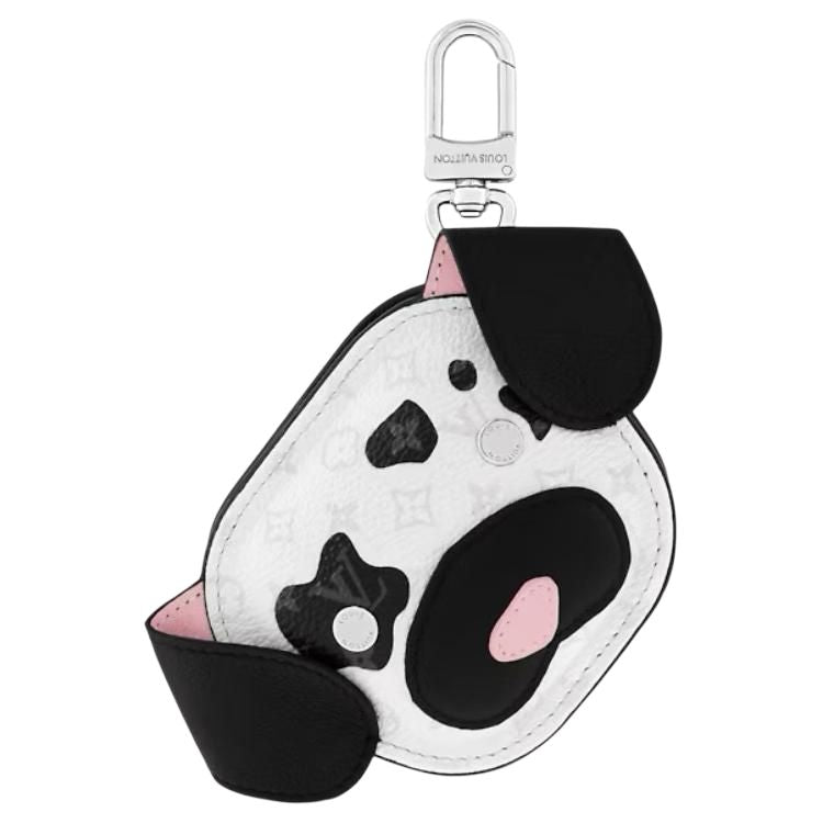 LOUIS VUITTON Canvas Pendants Men's White