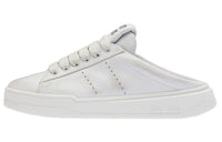 MIU MIU Abrasion Resistant Closed Toe Slippers Women's White