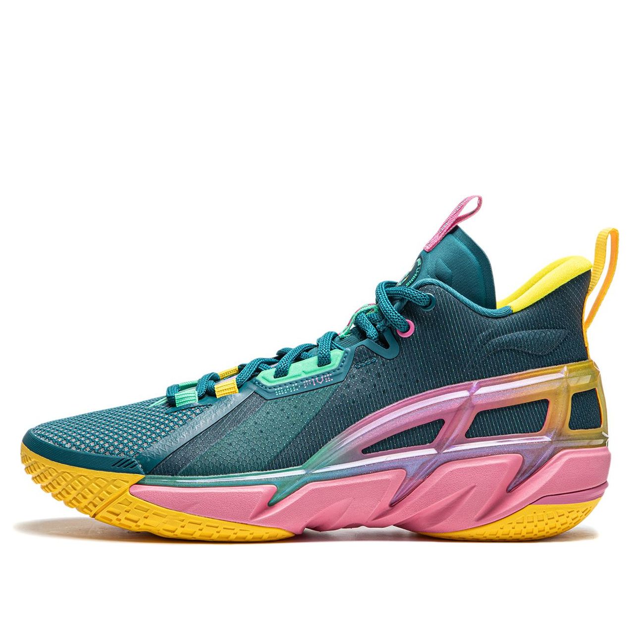 Li-Ning BadFive 4 'Green Pink Yellow' ABFU015-10