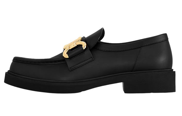 LOUIS VUITTON LV Academy Loafers 2cm Women's Black