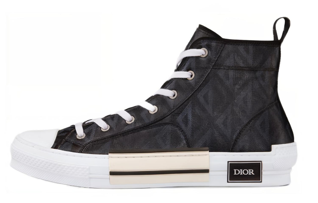DIOR B23 High Top Black Cd Diamond