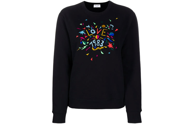 SAINT LAURENT Sweatshirt Women's Black