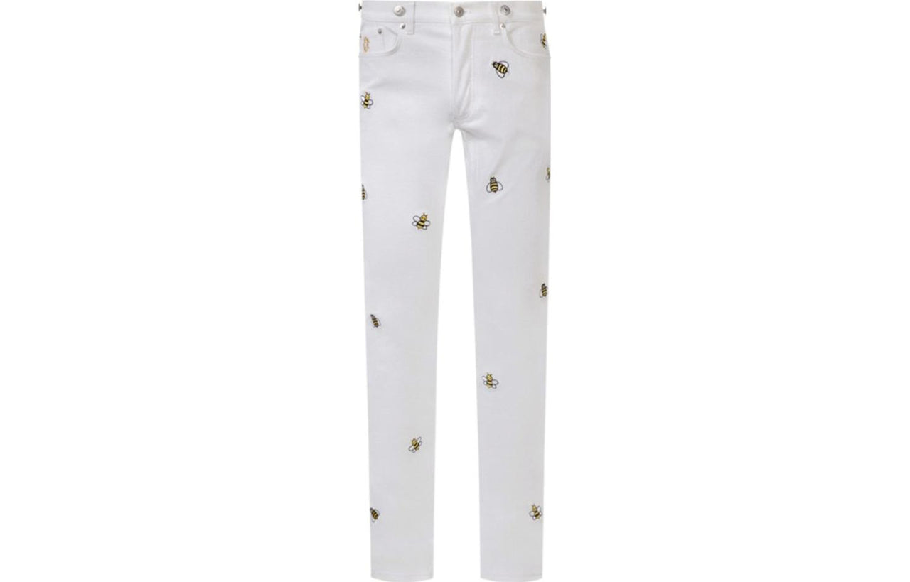 DIOR x KAWS FW23 Jeans Men's White