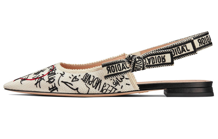 DIOR J'Adior Casual Single Shoes Women's Beige
