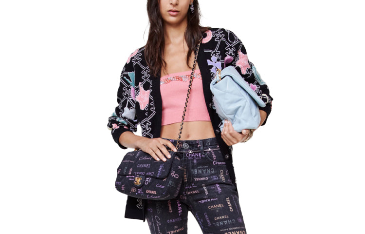 CHANEL SS22 Knitwear Women's Black