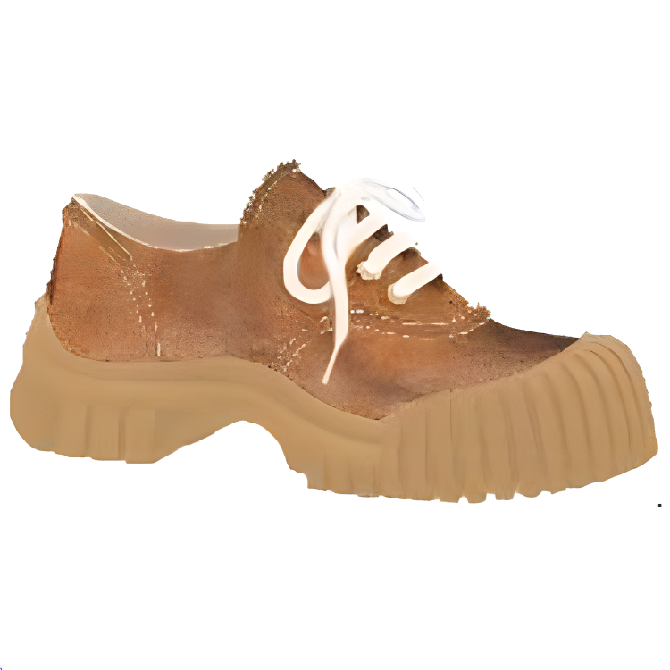 LOUIS VUITTON Ruby Casual Single Shoes Women's Brown