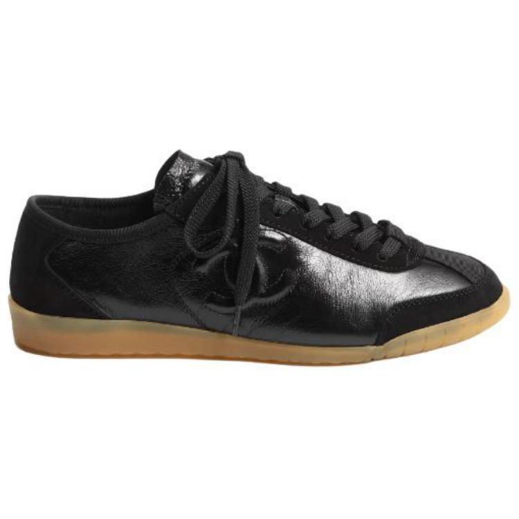 CHANEL 24B Low Top Casual Shoes Women's Black