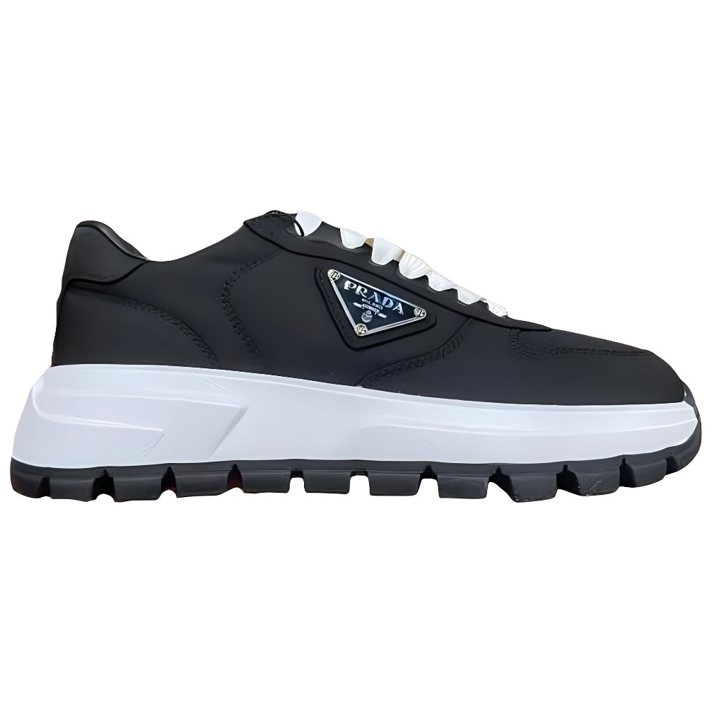 PRADA Low Top Casual Shoes Women's Black