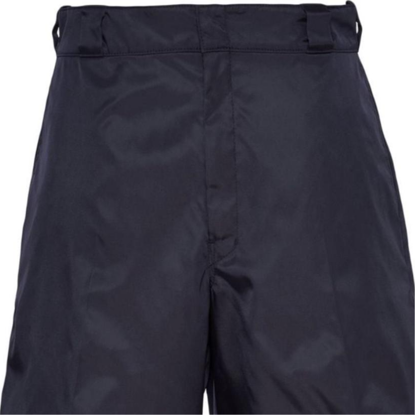 PRADA SS24 Casual Shorts Men's Marine Blue