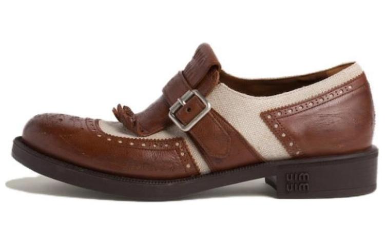 MIU MIU X Church's Shanghai Leather Derby Shoes