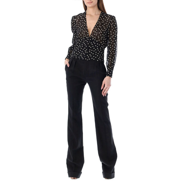 SAINT LAURENT SS22 Shirt Women's Black