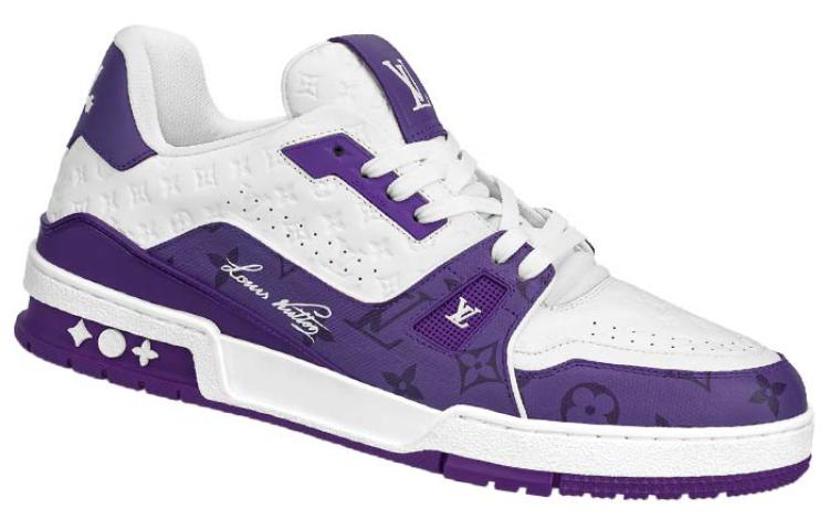 LOUIS VUITTON Trainer Purple Monogram