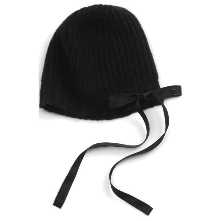 CHANEL Cashmere Hats & Caps Women's Black