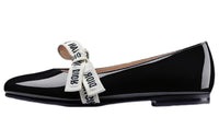 DIOR Miss B Low Top Kids' Leather Shoes Black Kids'