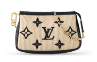 LOUIS VUITTON Mini Pochette Accessoires Black