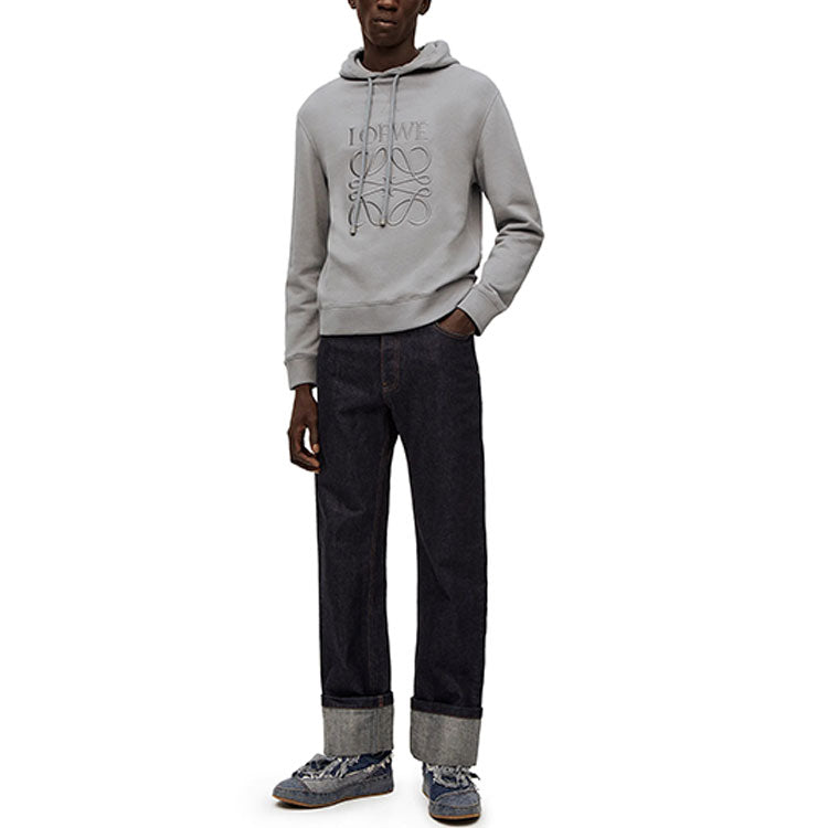 LOEWE Anagram Tonal Cotton Hoodie