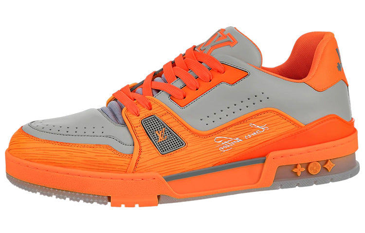 LOUIS VUITTON Trainer Sneakers 'Orange'