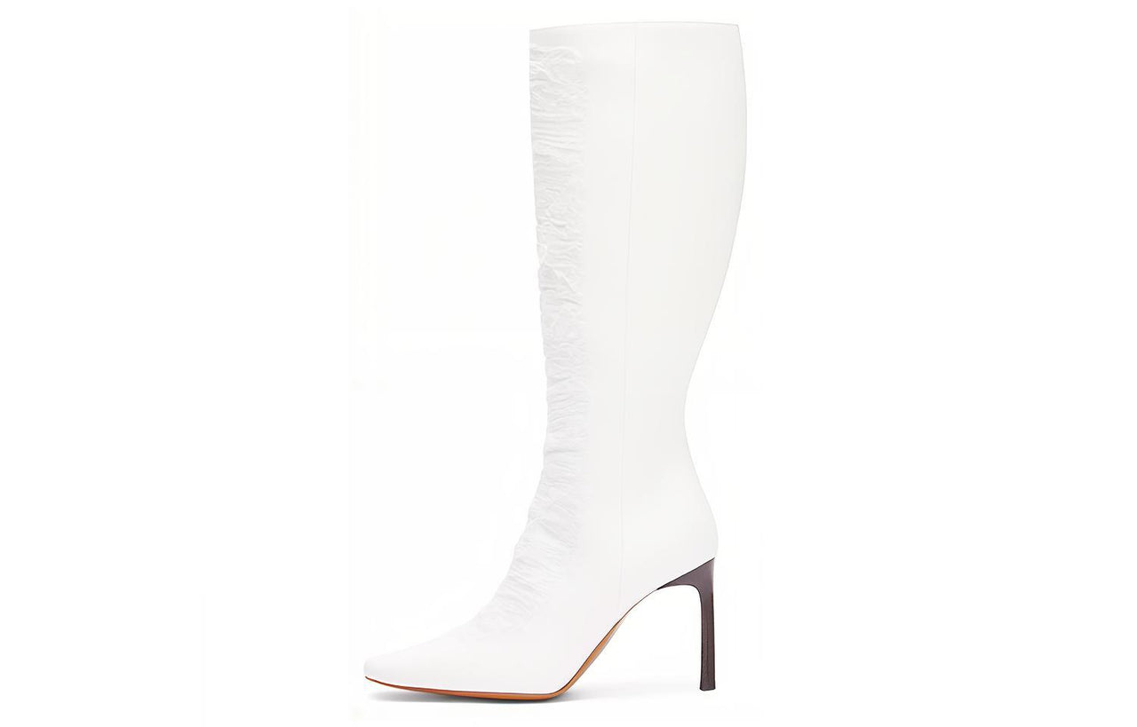 LOEWE Knee high Boots Women's White