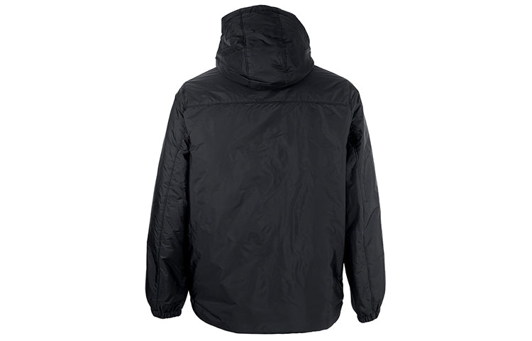 PRADA Logo Hooded Puffer Jacket