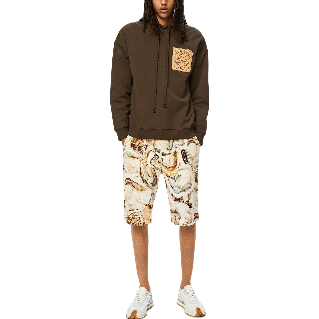 LOEWE Sweatshirt Fall Men's Olive Green