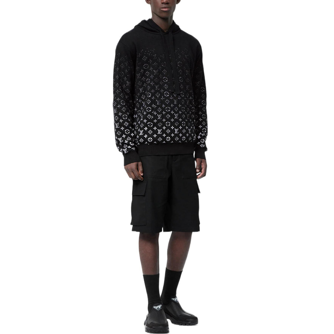 LOUIS VUITTON 1ABIYY Monogram Gradient Hoodie