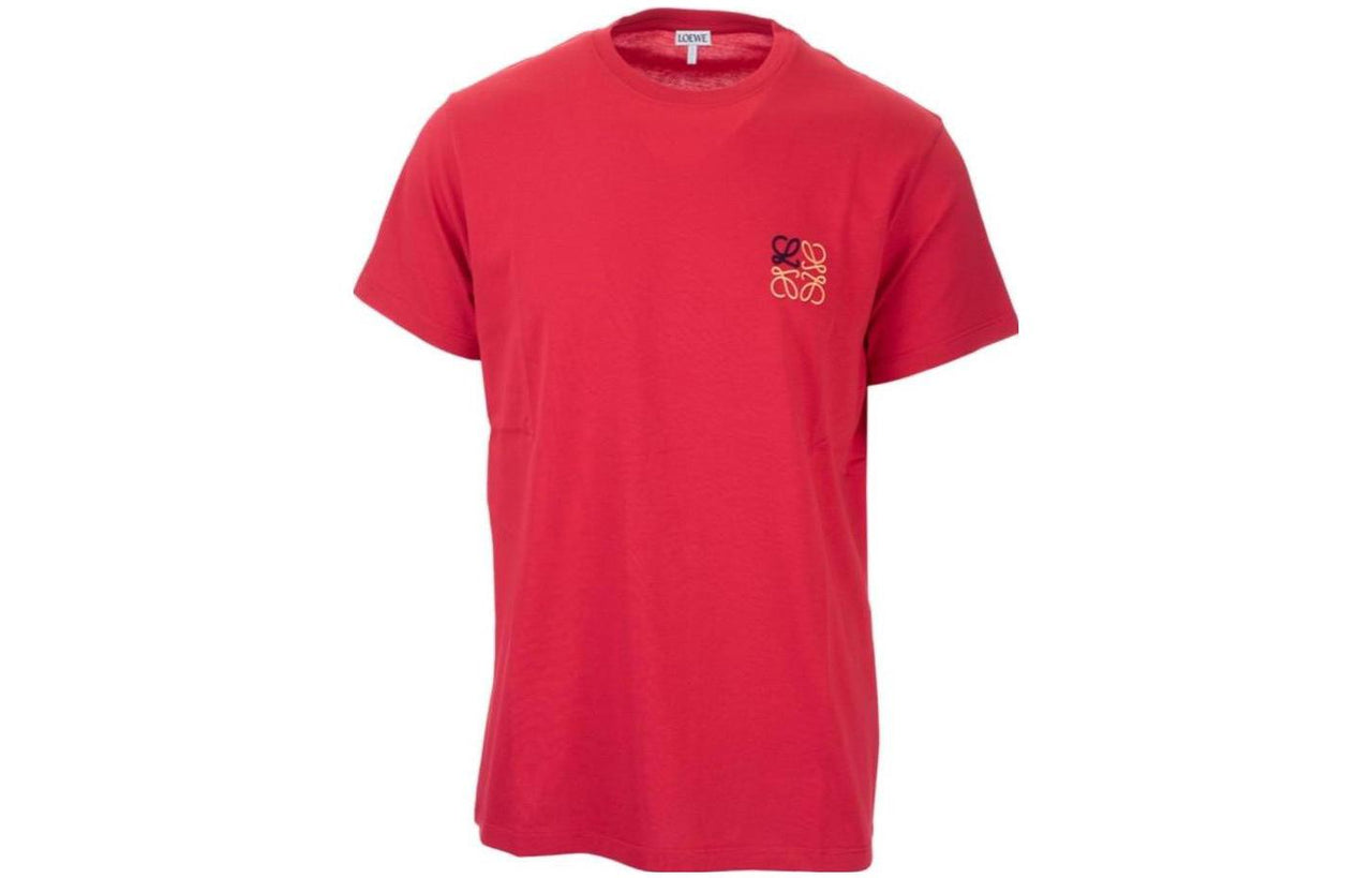 LOEWE Anagram T Shirt Men's Red