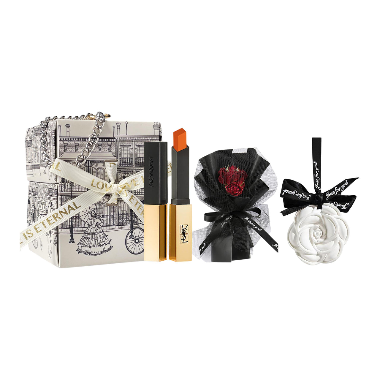 SAINT LAURENT Small Black Bar Lipsticks Women's