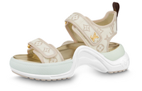 LOUIS VUITTON Archlight 1.0 Beach Sandals Women's Light Brown