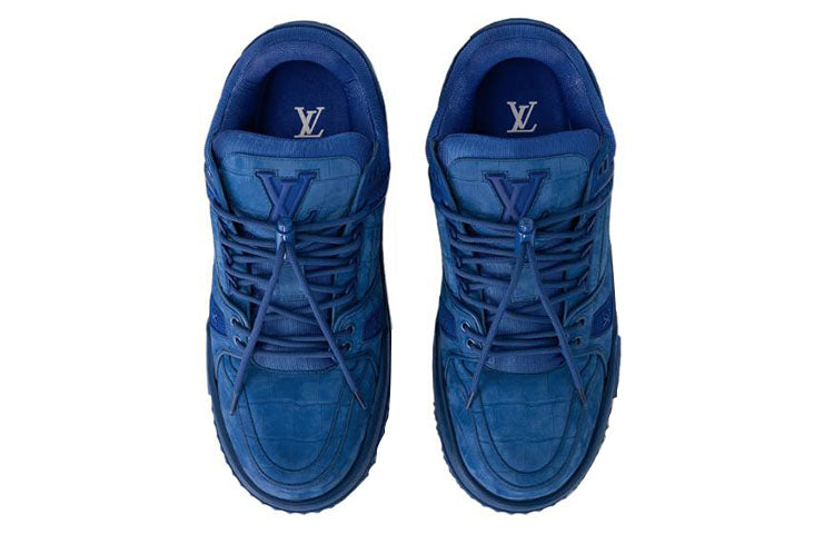 LOUIS VUITTON LV Trainer Maxi Sneaker Blue