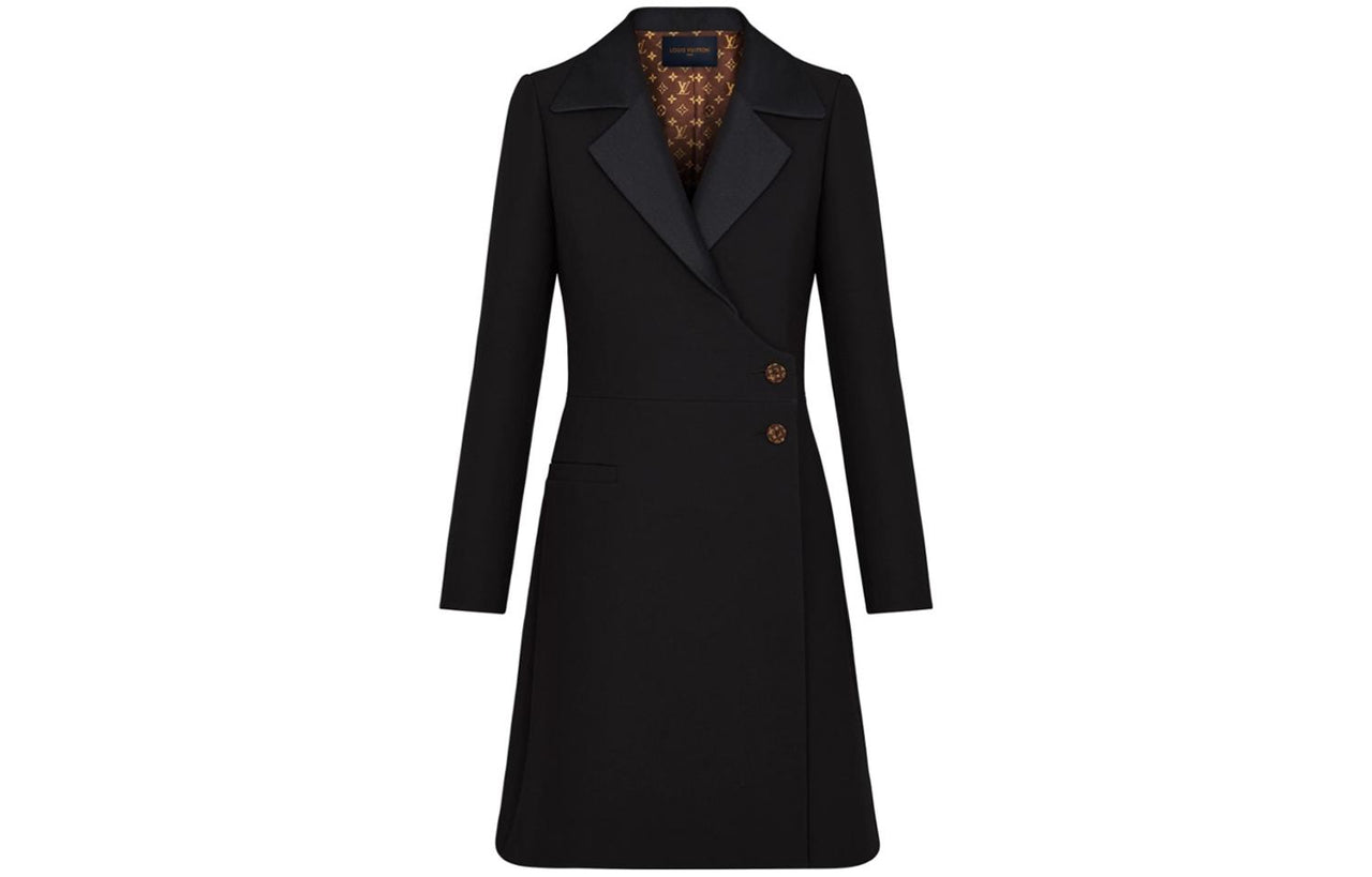 LOUIS VUITTON FW22 Coats Women's Black