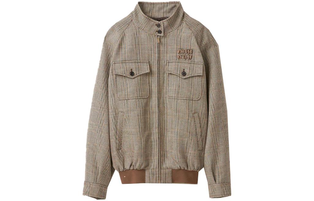 MIU MIU Jackets Women's Tobacco