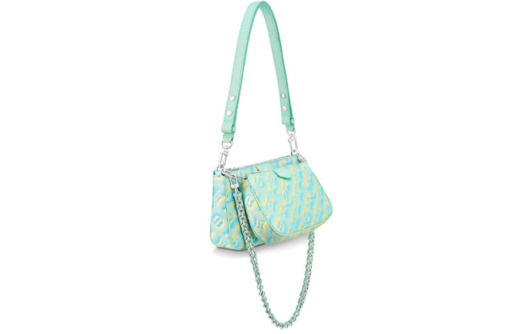 LOUIS VUITTON Multi Pochette Accessoires Water Green