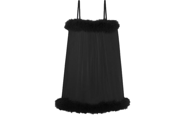 SAINT LAURENT SS21 Sleeveless Dress Women's Black