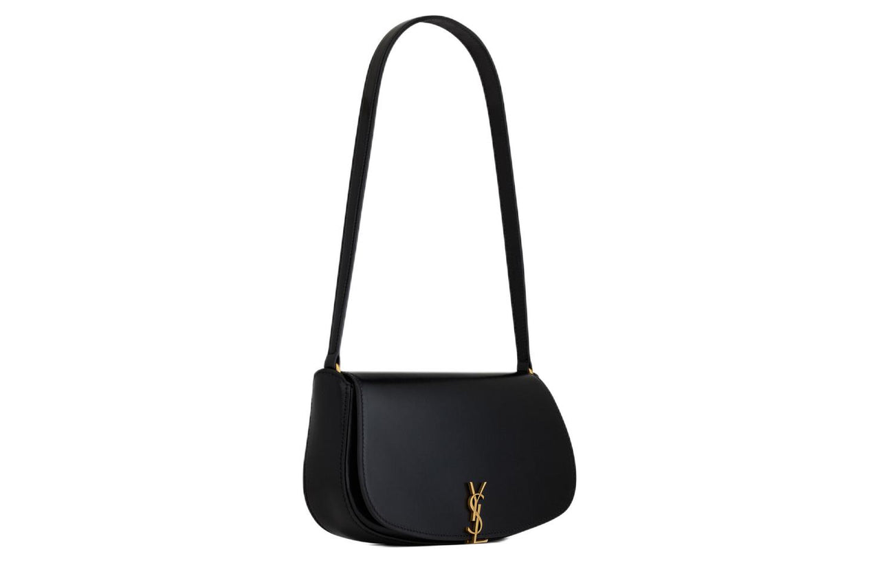 SAINT LAURENT Cow Leather Handbag, Shoulder Bag Women's Black