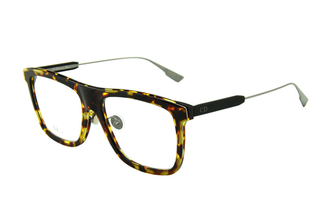 DIOR Square Eyeglass Frames Unisex