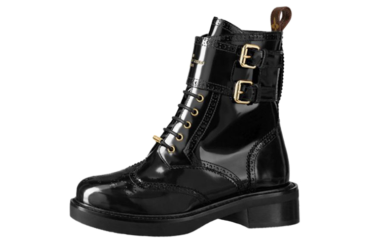 LOUIS VUITTON Midtown Boots 'Black' Women's