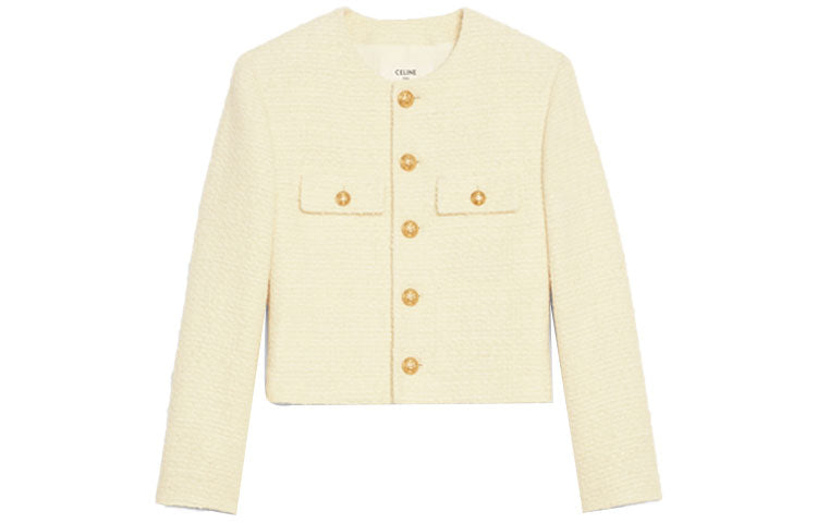 CELINE SS21 Jacket Women's Ivory White