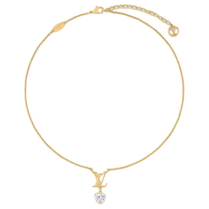 LOUIS VUITTON Lv Iconic Heart Necklace