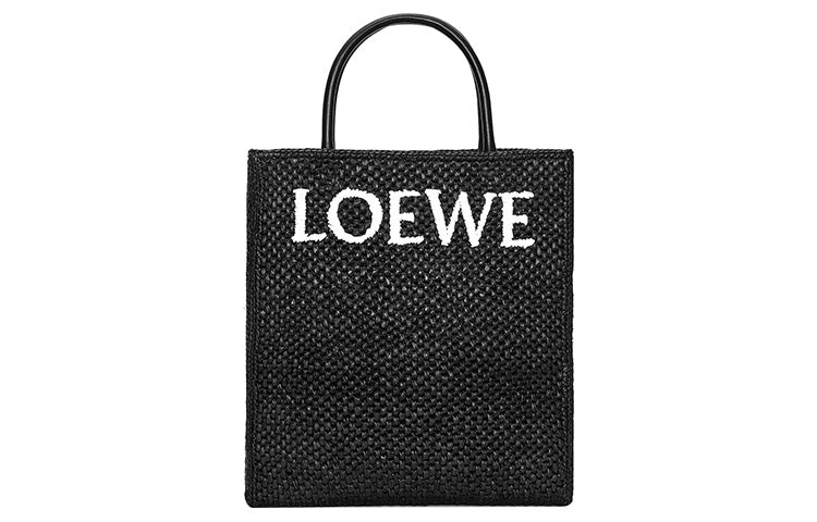 LOEWE Plant Material Tote Bag, Shopping Bag, Shoulder Bag, Crossbody Bag, Handbag Regular Women's Black