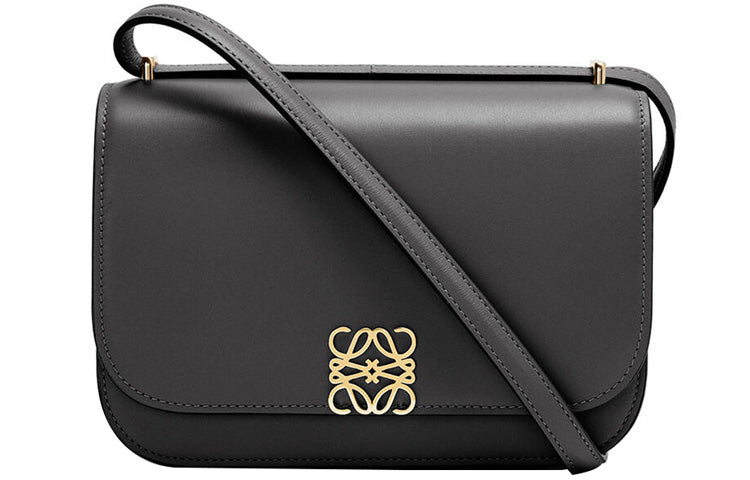 LOEWE Calfskin Shoulder Bag, Crossbody Bag Trumpets Women's Black