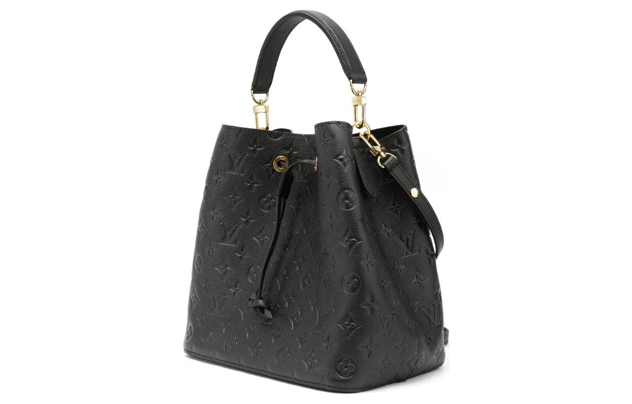 LOUIS VUITTON Neonoe Bag Mm Monogram Empriente Black