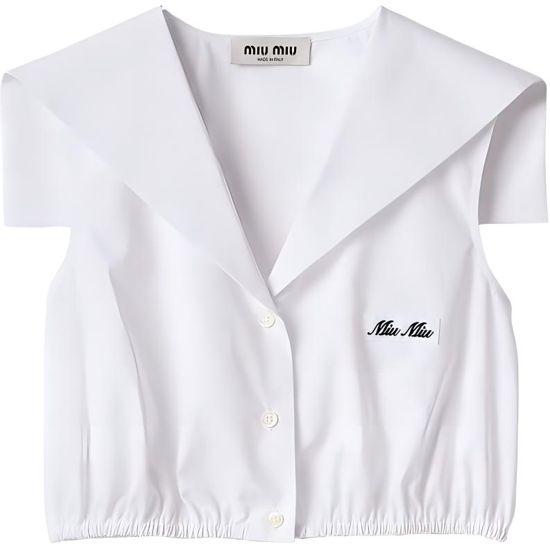 MIU MIU SS24 Shirt Women's White