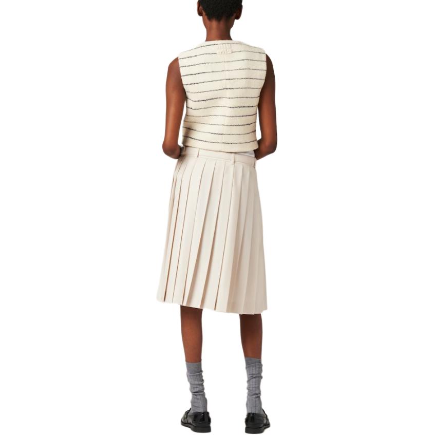 MIU MIU Vest Women's Ivory White