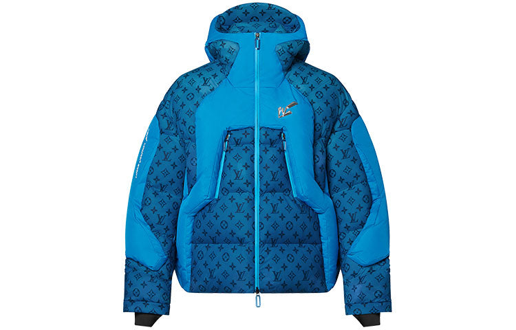 LOUIS VUITTON Down Jacket Men's Blue