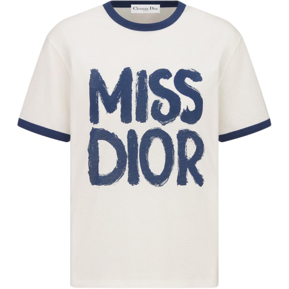DIOR T-Shirts Women's Blue
