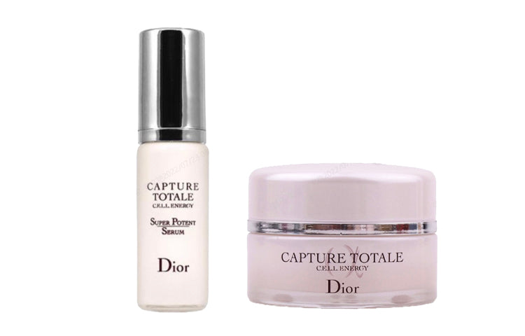 DIOR Midsummer Gift Little A Bottle Serum Tightening Radiance Cream Sample Sets Moisturizes And Hydrates 7ml+15ml