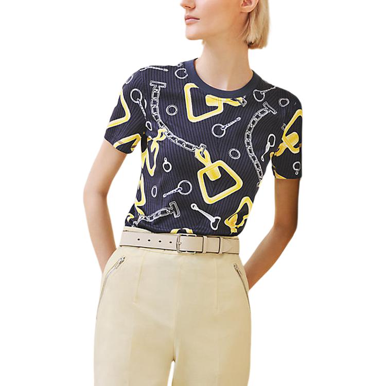 HERMES T-Shirts Women's Violet