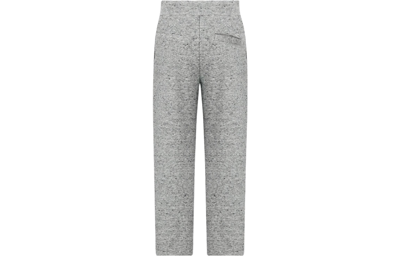 Teenagers DIOR Knitted Sports Pants SS23 Gray
